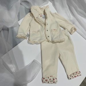 Ralph Lauren cream 6 month Suit girls